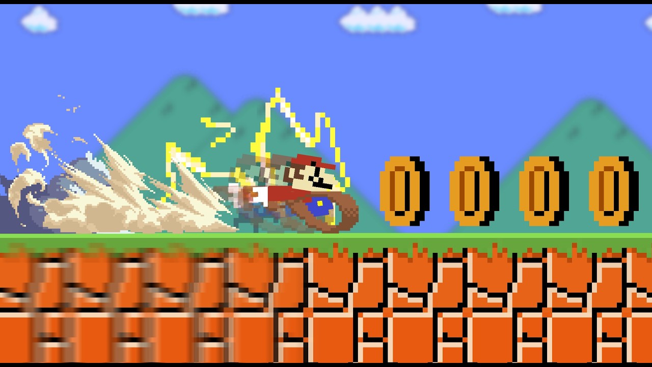 Each Coin Makes Mario FASTER!