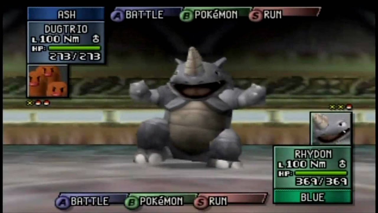 Pokémon Stadium 2 Gym Leader Castle (Round 1) - Vs. Blue