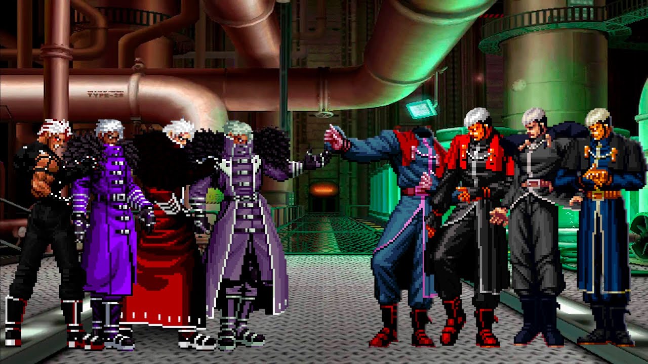 [KOF Mugen] Krizalid Team vs Goenitz Team