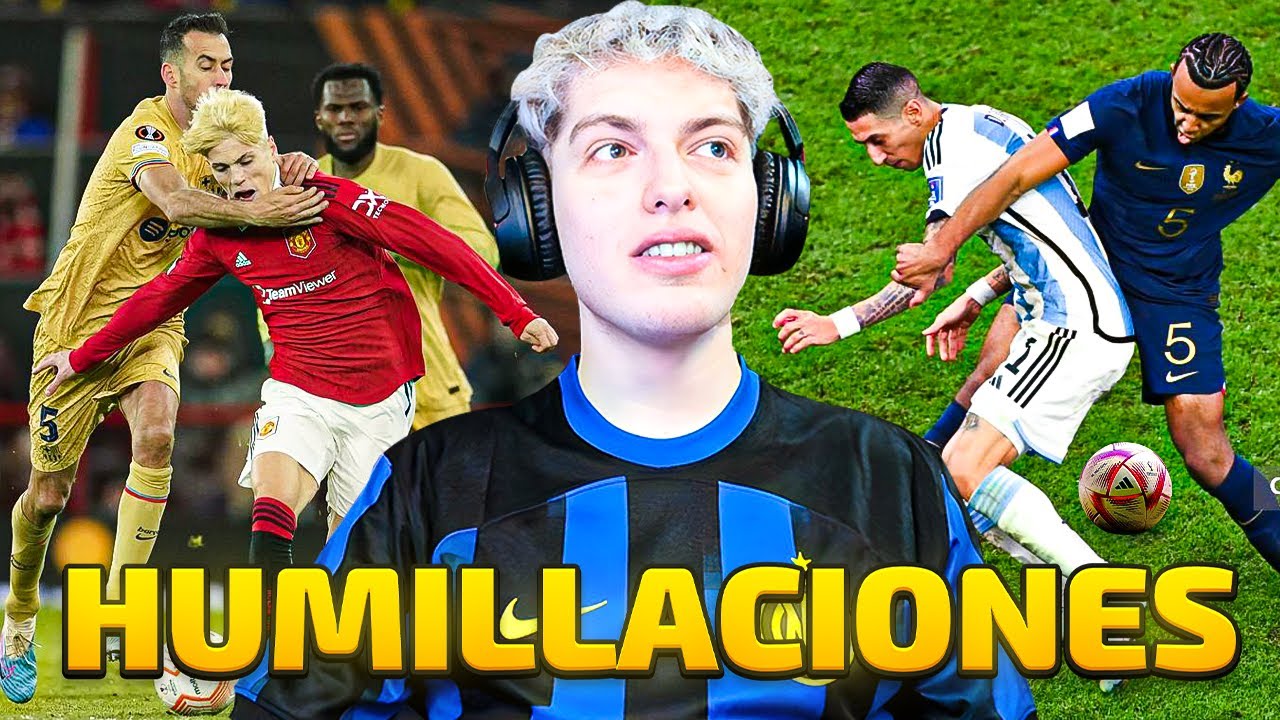 CRACKS HUMILLANDO A OTROS CRACKS EN EL FUTBOL (2023)