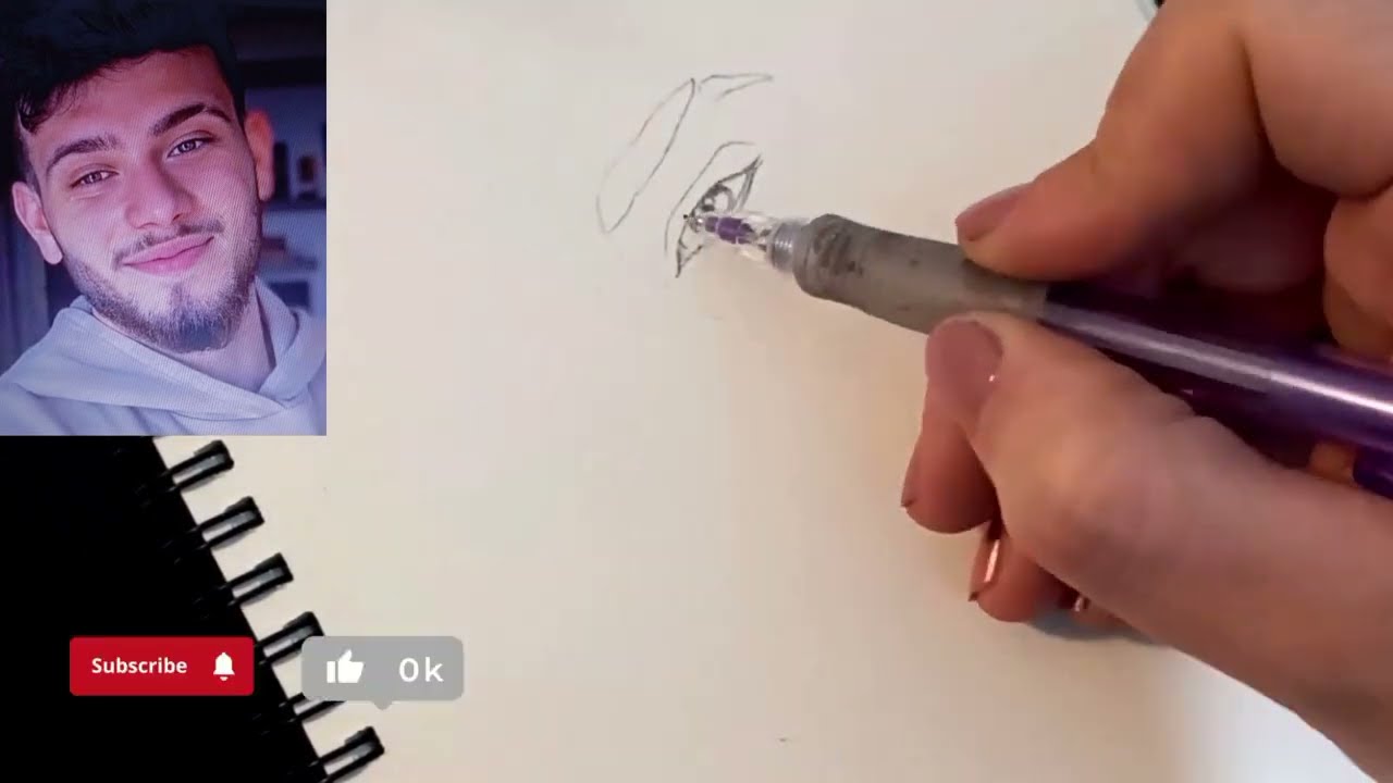 Man Portrait Sketch & Shading Mastery | تعلم رسم الوجه | رسم الشامي خطوة بخطوة🌹