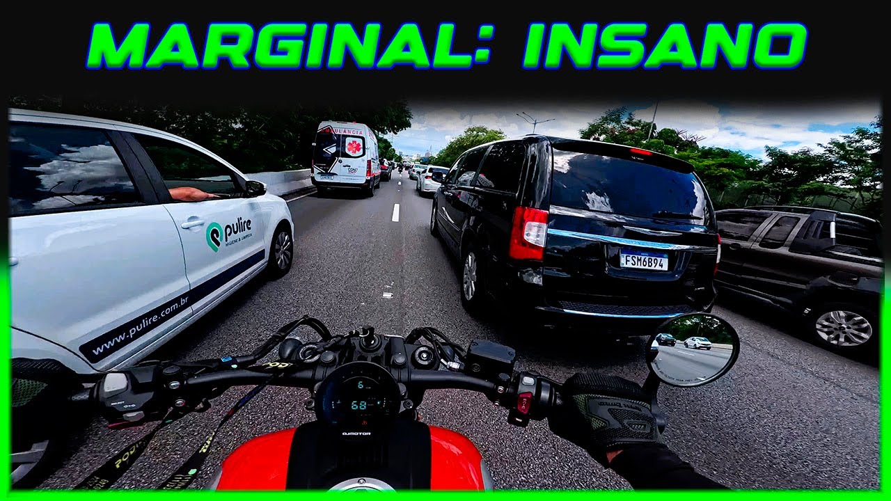 SBM 600 C na MARGINAL PINHEIROS: Dei sorte.... ( 4K )