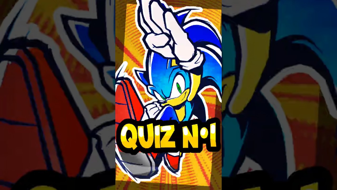 Tu as eu combien &agrave; ce Quiz Sonic ? #sonic #sonicthehedgehog #quiz
