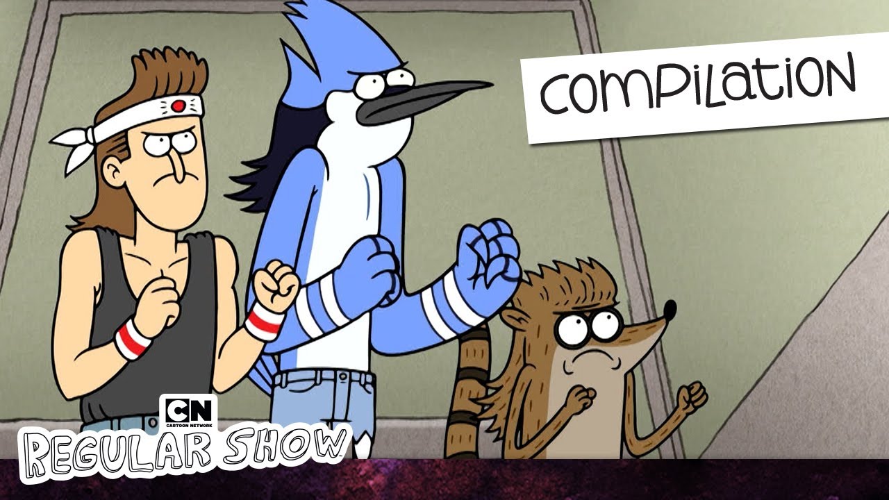 In their MULLET ERA 🤧  | Regular Show Compilation | Cartoon Network