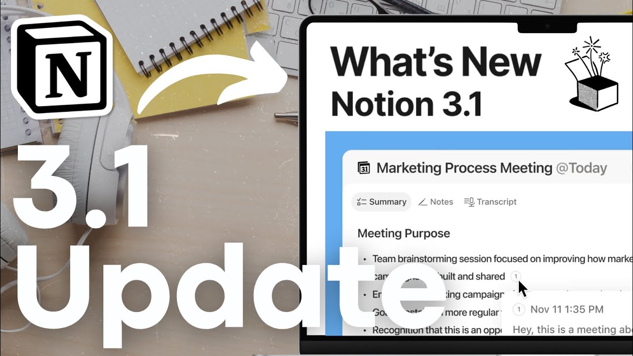 Обновление Notion 3.1 | Новейшие функции Notion AI, календарь и многое другое!