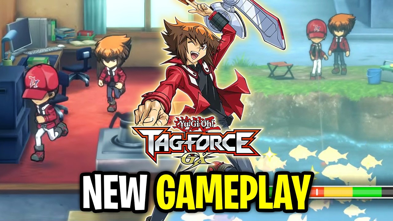 This EARLY GAMEPLAY Of Yu-Gi-Oh! Tag Force GX is AMAZING