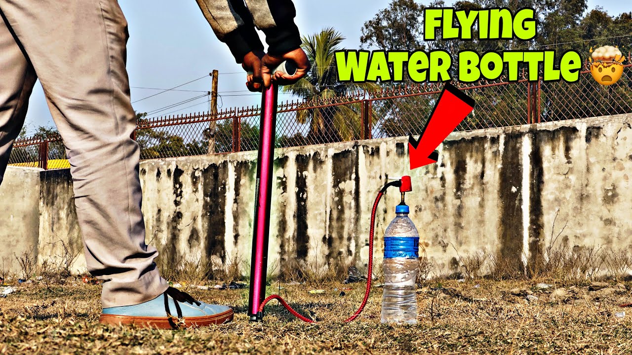 👉 पानी की बोतल हवा में उड़ गई 😱 | ये कैसे हुआ? Flying water bottle Rs 5 only 🤯