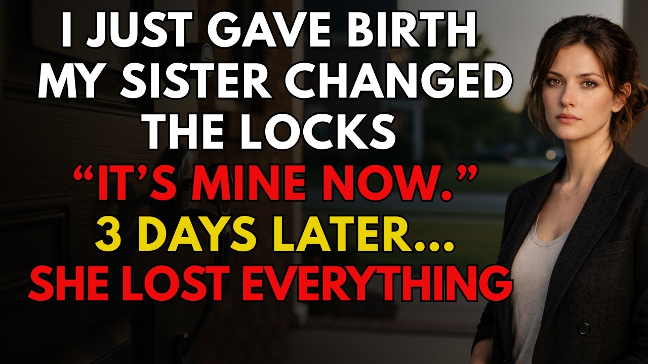 I Had Just Given Birth When My Sister Took the House in My Name 3 Days Later
