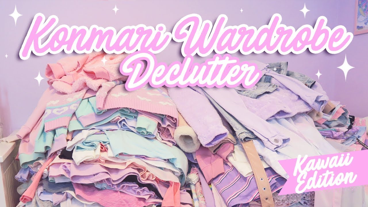 Konmari Wardrobe Clear Out ♡ Kawaii Edition