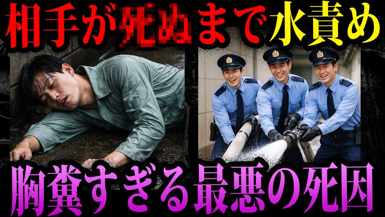 【ゆっくり解説】肛◯門に放水で4亡。本当にあった最悪の死因