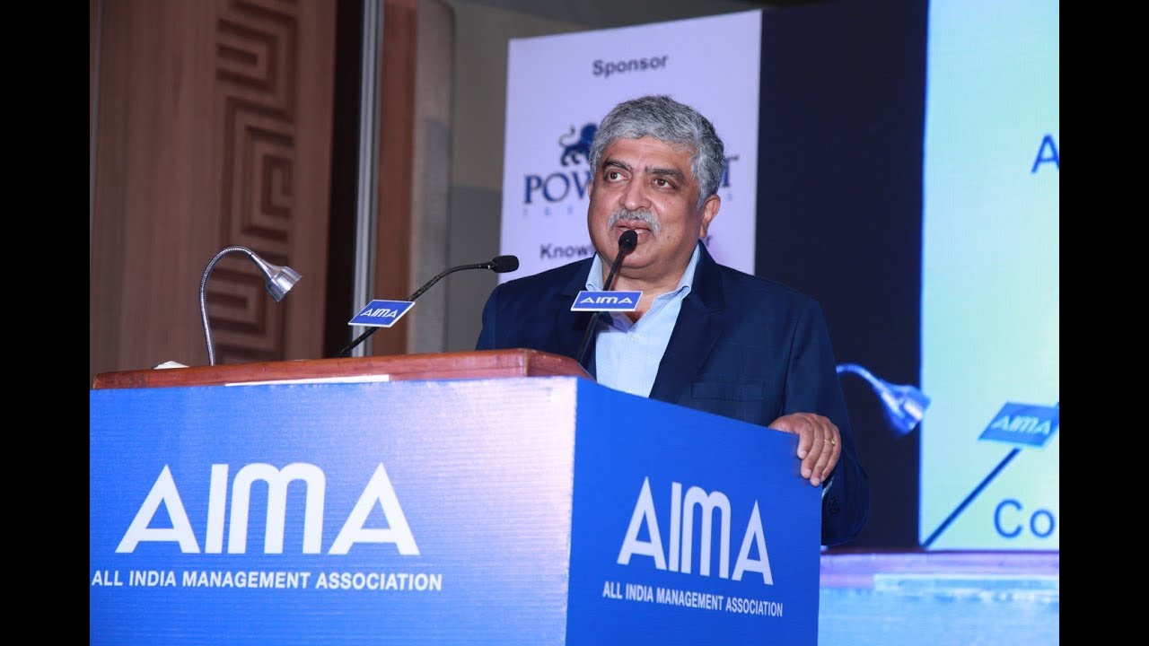 'Disrupting the Disrupter' -  Nandan Nilekani at AIMA's 62nd Foundation Day (Full Session)