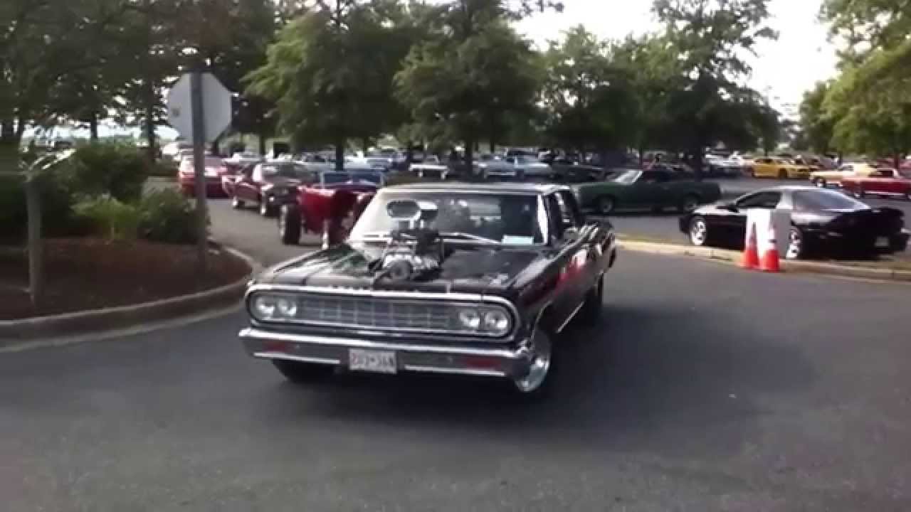 Hotrods leaving MD Car Show Pt 1