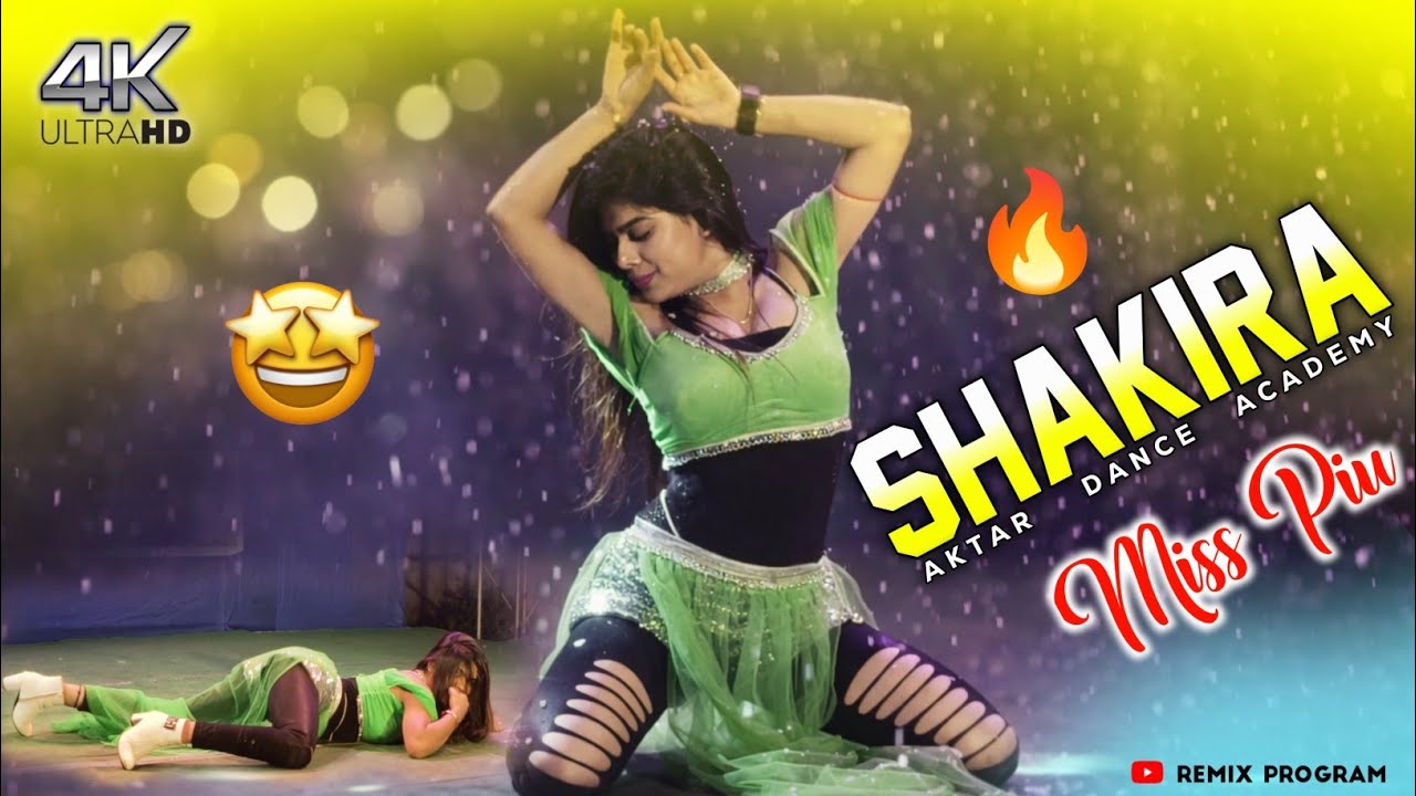 Shakira🔥 (Hindi Song) Miss Piu 💃🏻 4K Dance Hungama ✨ AKTAR DANCE ACCADEMY ✨ Remix Program 
