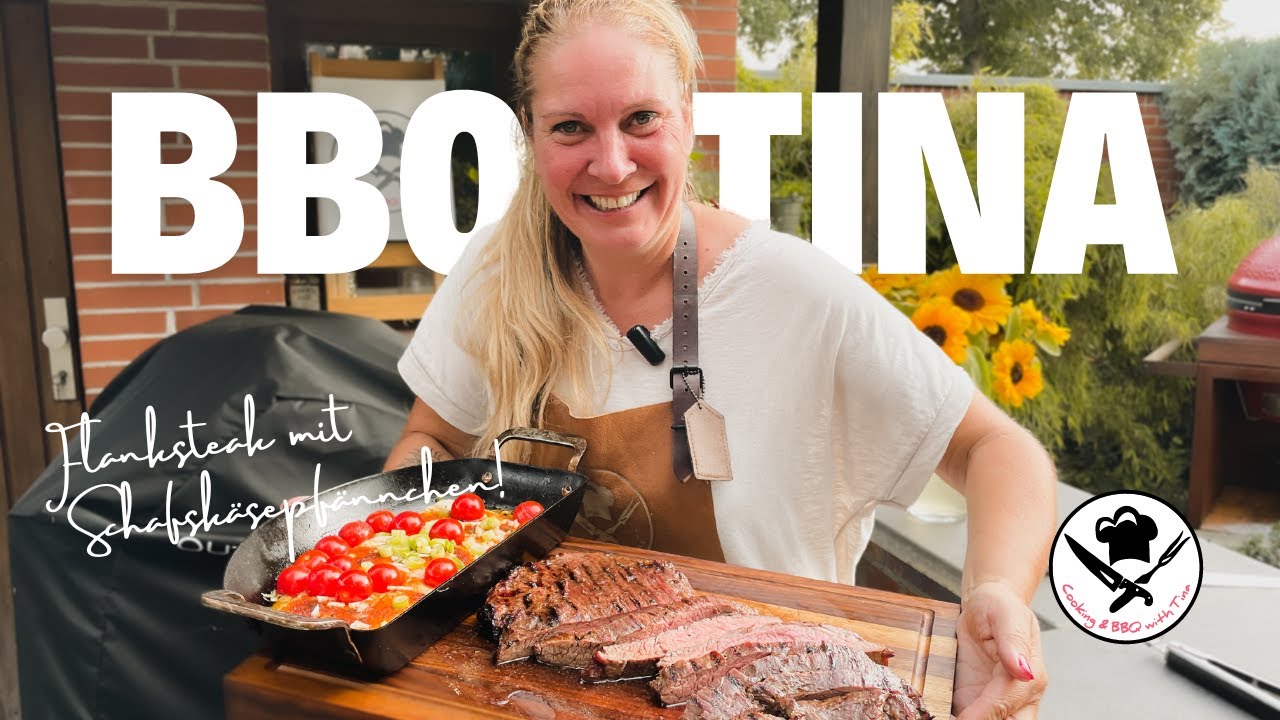 Flanksteak mit der besten Senf-Honig-Olivenöl Marinade - BBQ Rezept
