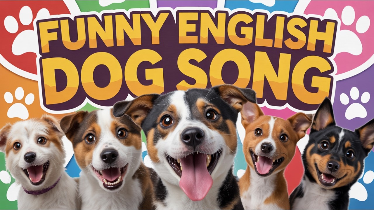 Dog Song for Kids | Cute Puppy Rhymes and Educational Dog Music for Children Fun