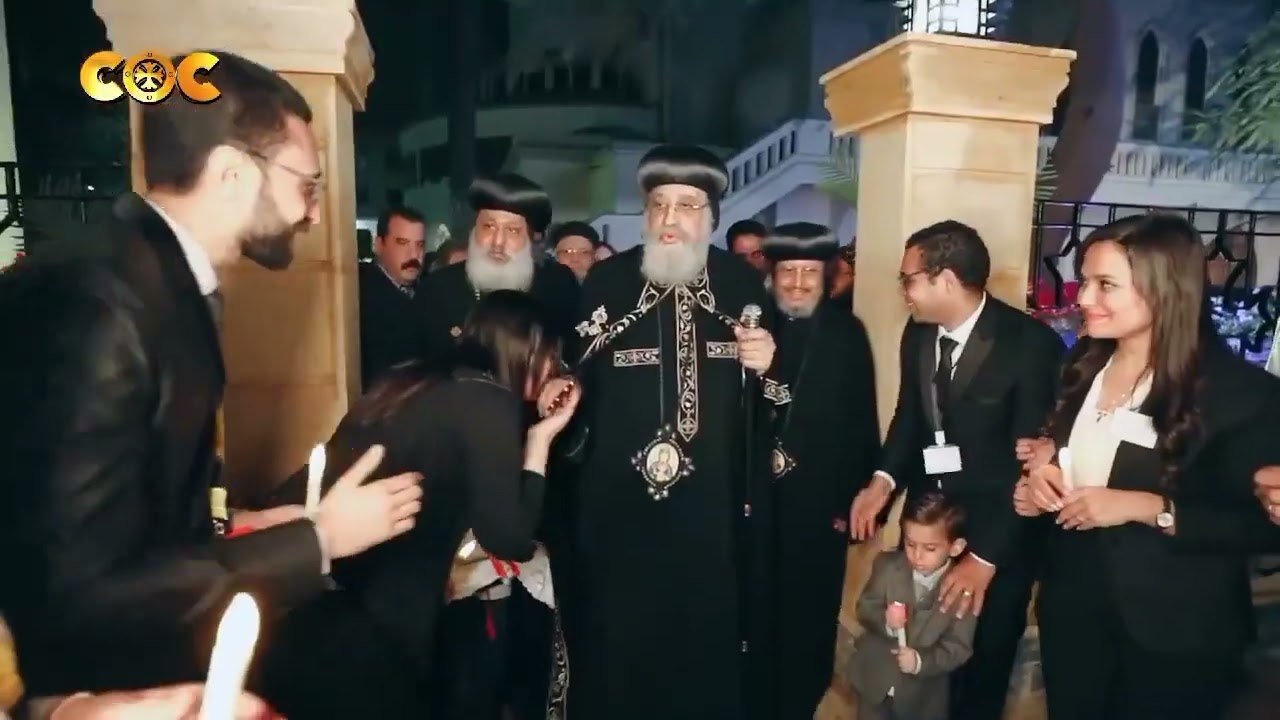 قداسة البابا تواضروس الثاني في حفل الكلية الإكليريكية اللاهوتية بالأنبا رويس بمقرها بالكاتدرائية الم