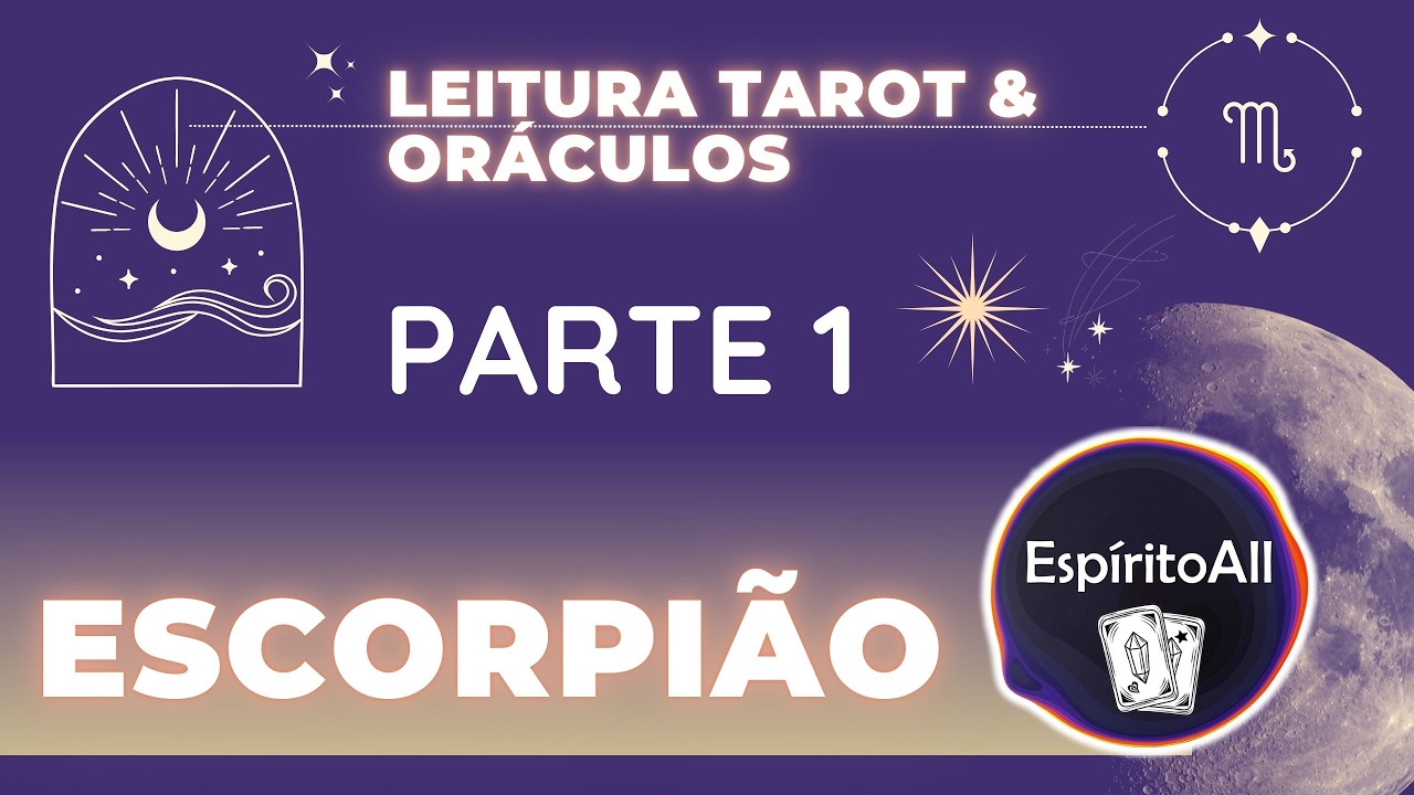 ♏ ESCORPIÃO ✨ P1 A ESPIRITUALIDADE INSISTE EM FALAR COM VOCÊ — UMA MENSAGEM PARA TRAZER RESOLUÇÕES 🔮