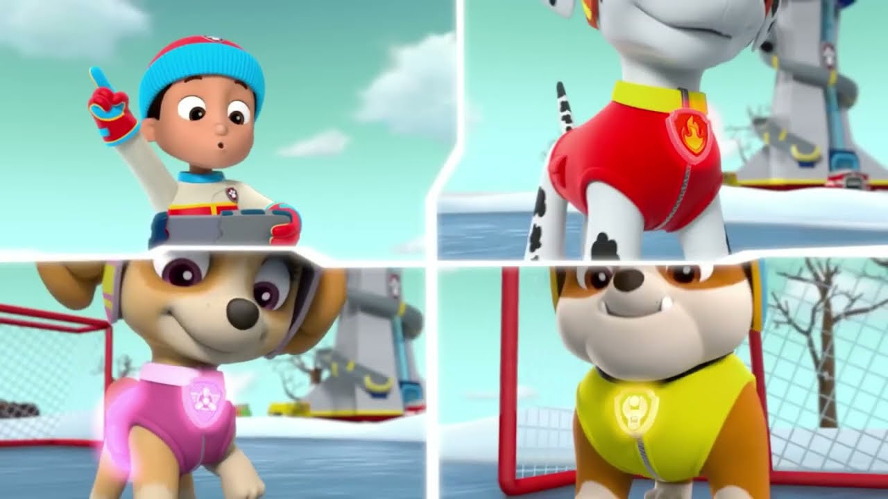 Mighty Pups I PAW Patrol Blizzard Rescue I Kids Song 🎄 | Holiday Snow Adventures | Cartoon Animation
