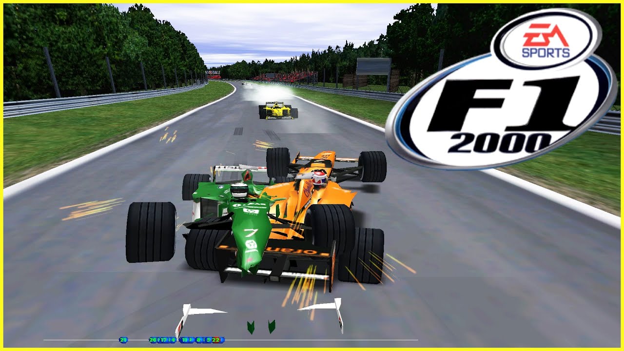F1 2000 Crashes | Epic Moments on Hockenheim's Old Circuit