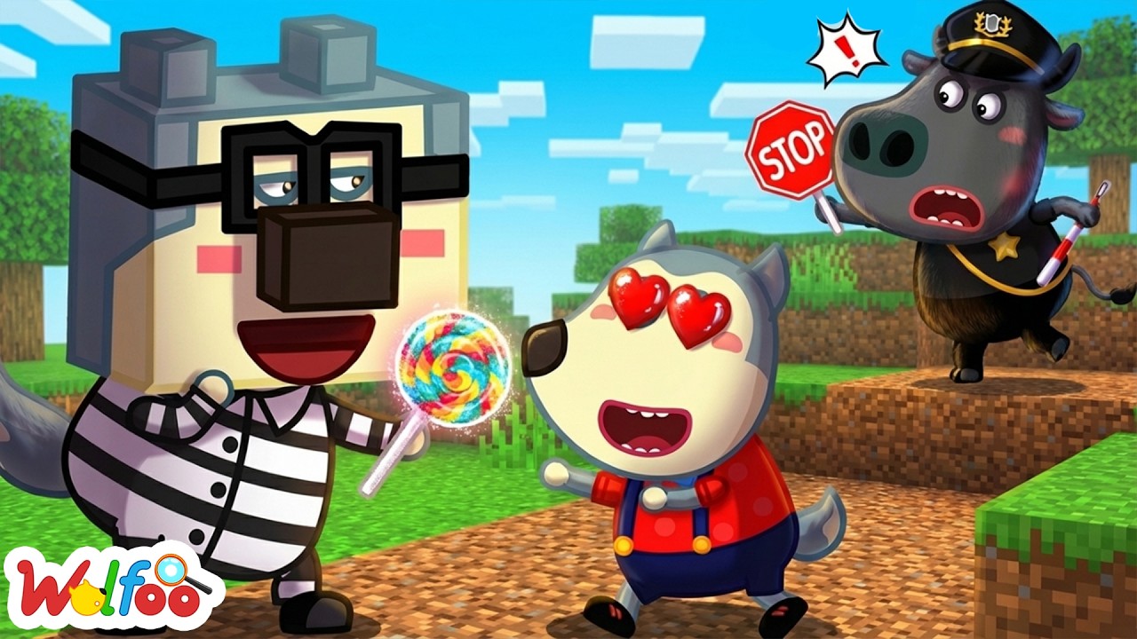 Wolfoo! Don't Open the Door to Stranger | Safety Cartoon | Wolfoo Cartoon for Kids