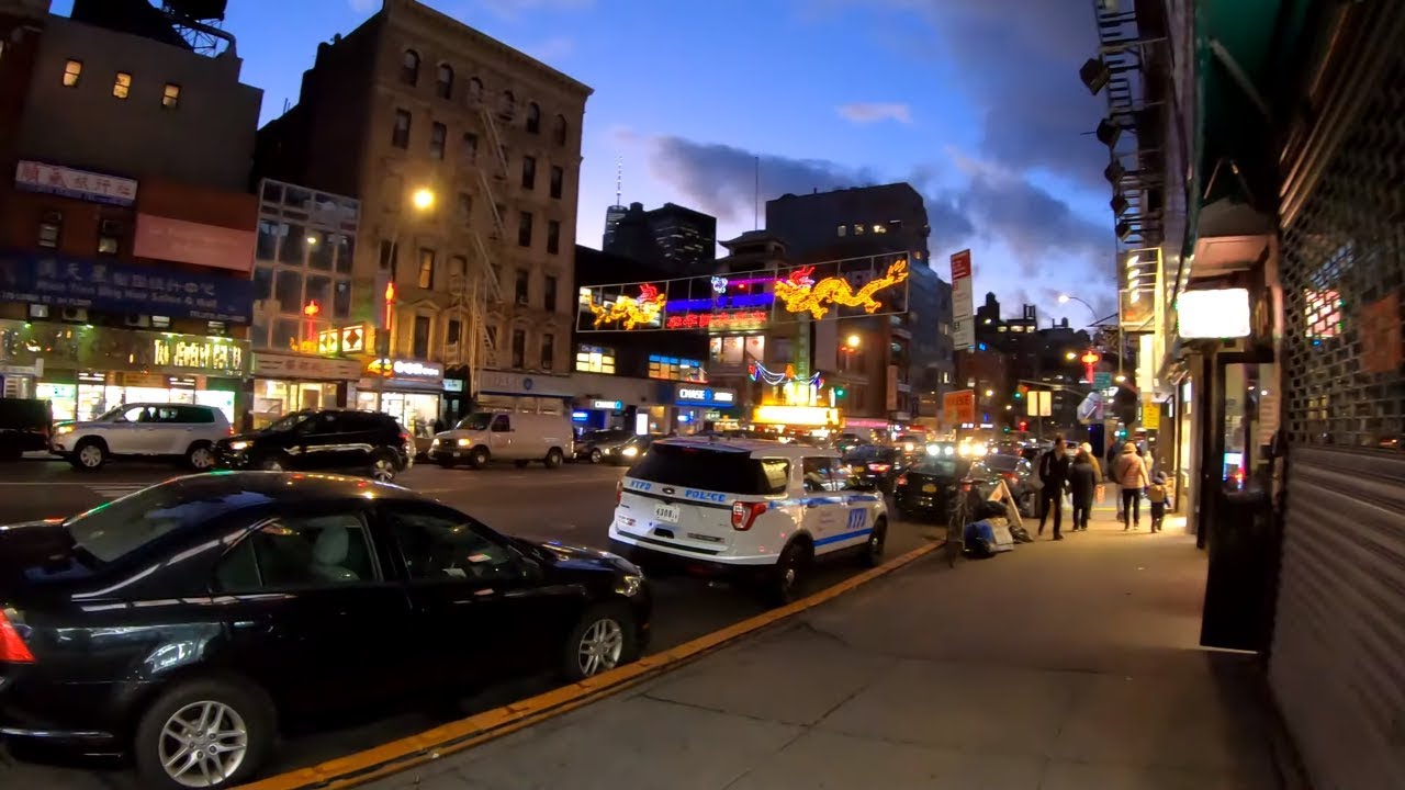 ⁴ᴷ⁶⁰ Walking NYC (Narrated) : Canal Street, Manhattan in its Entirety from Chinatown to Hudson River