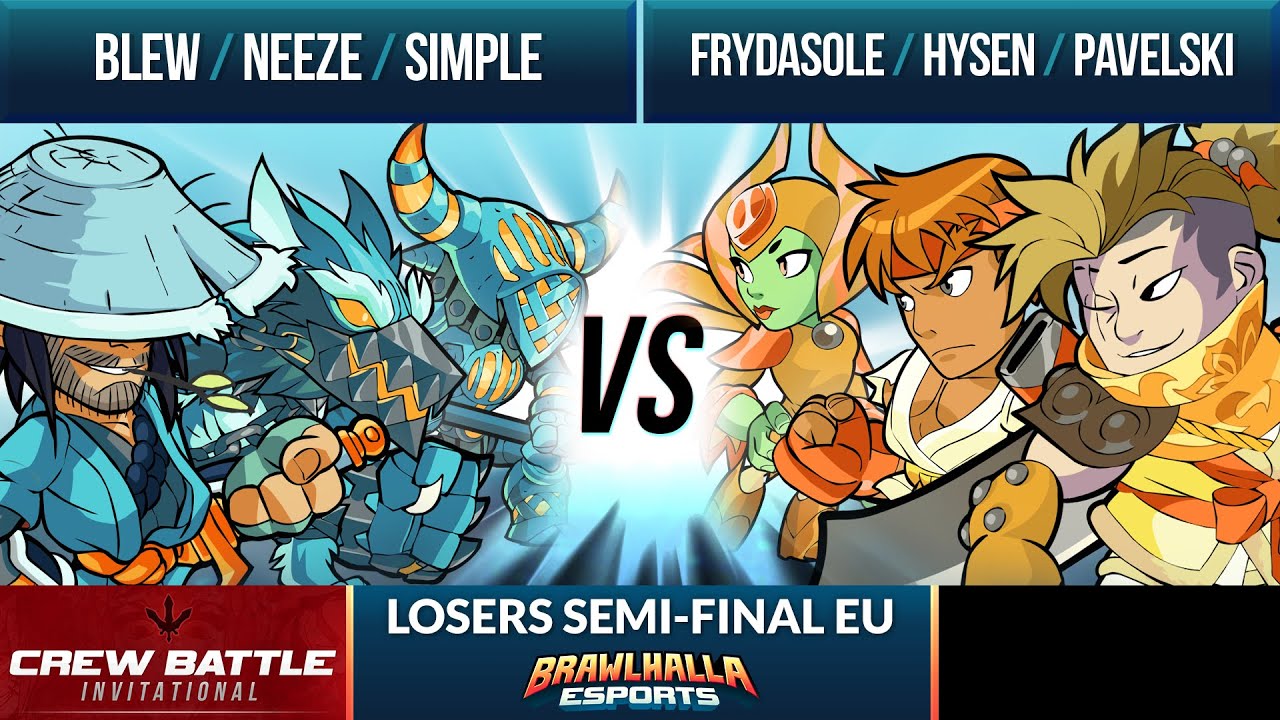 Team Teal vs Team Yellow - Winners Semi-Final - Crew Battle Invitational 2022 - EU 3v3