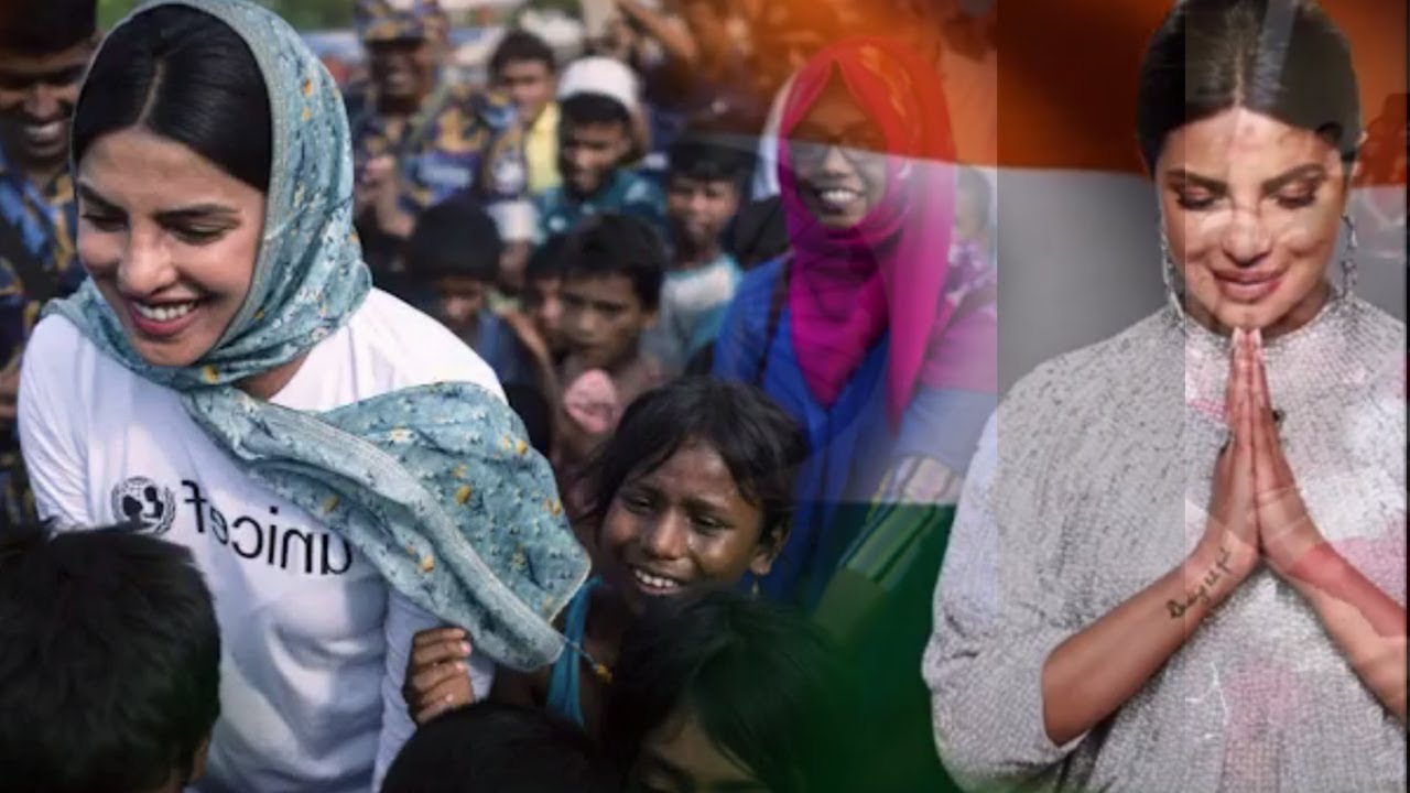 Priyanka Chopra help's poor children to get educated with UNICEF