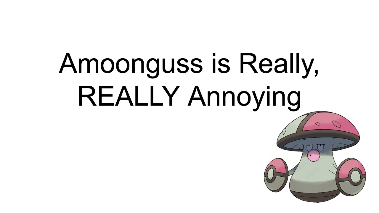 A PowerPoint about Amoonguss