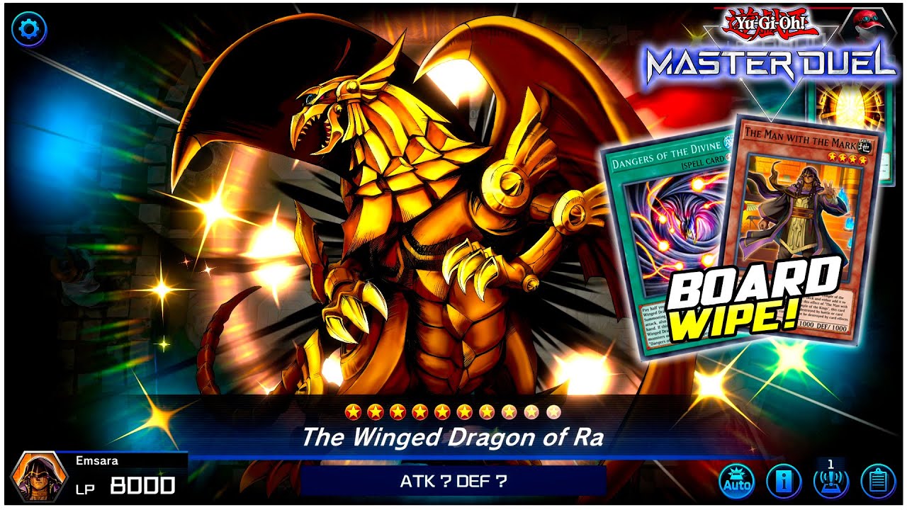 Dangers of the Divine! Odion Deck ft. Egyptian God The Winged Dragon of Ra | Yu-Gi-Oh! Master Duel