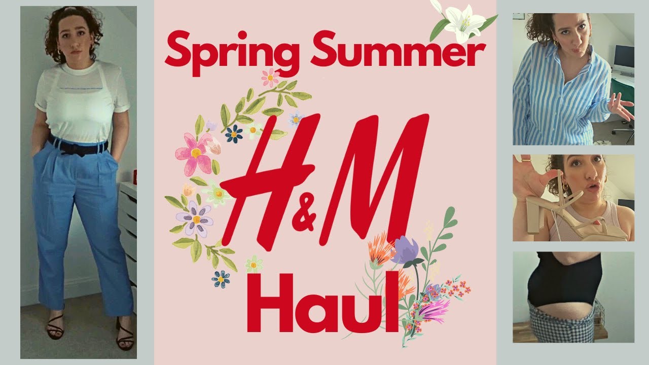 H&M Size 14 Spring Summer Haul *REALISTIC TRY ON HAUL*