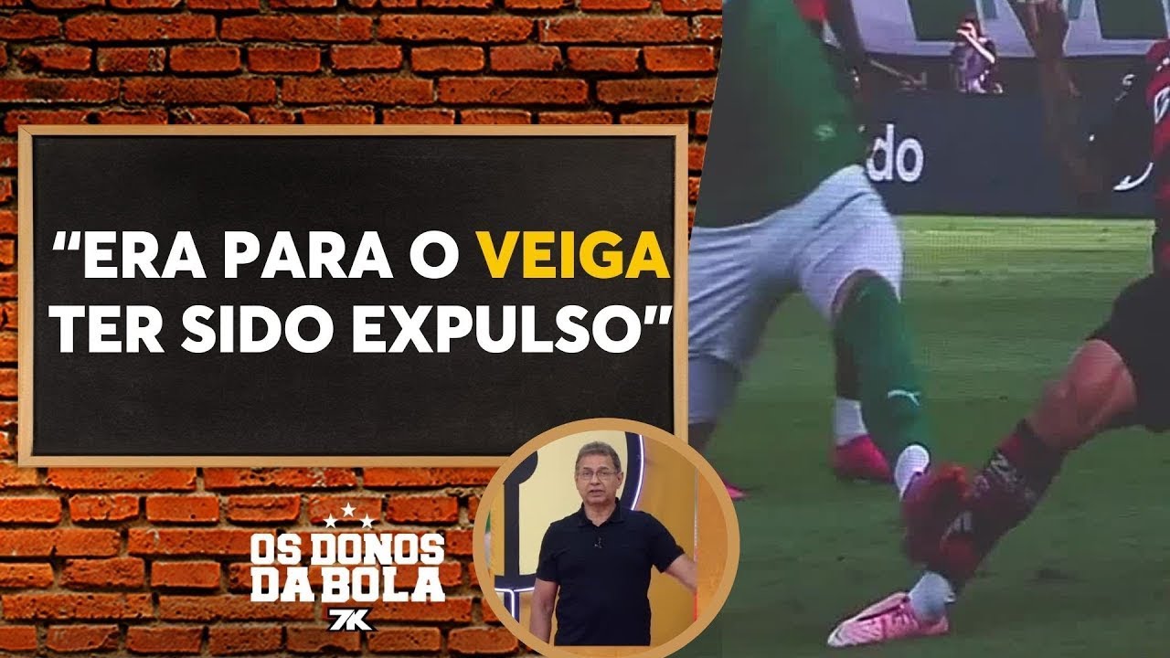 Raphael Veiga era para ser expulso contra o Flamengo? Godoi explica