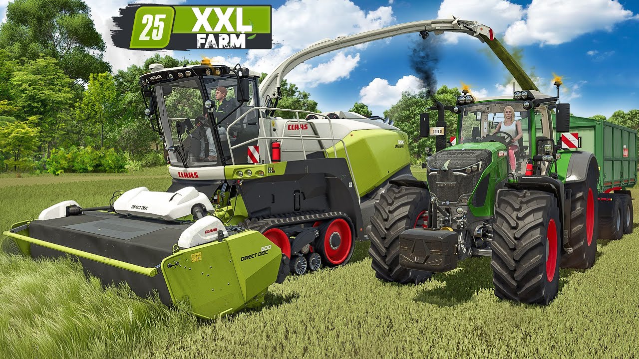 Gras-Ernte muss überraschend abgebrochen werden! | XXL Farm #12 | FARMING SIMULATOR 25