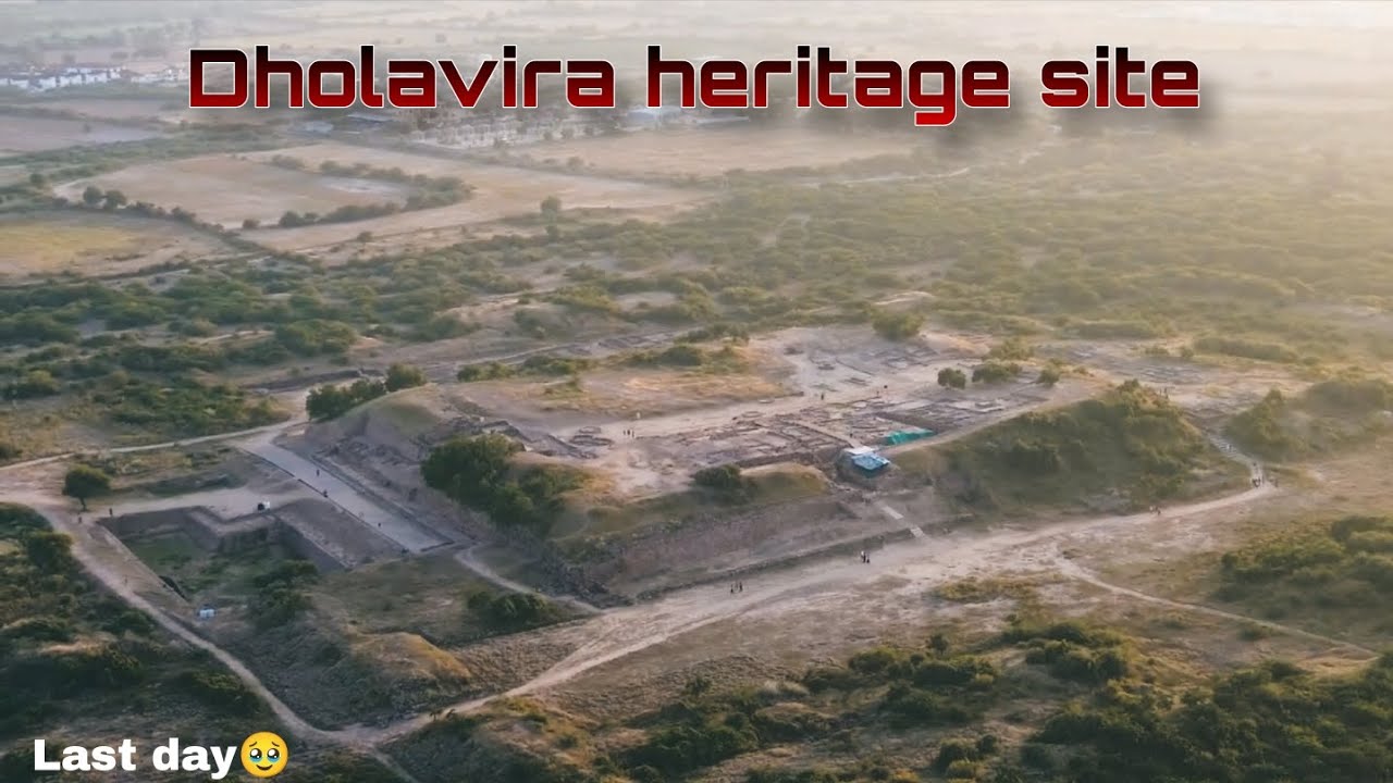 Dholavira heritage site - sunset point - wood fossil park🦖