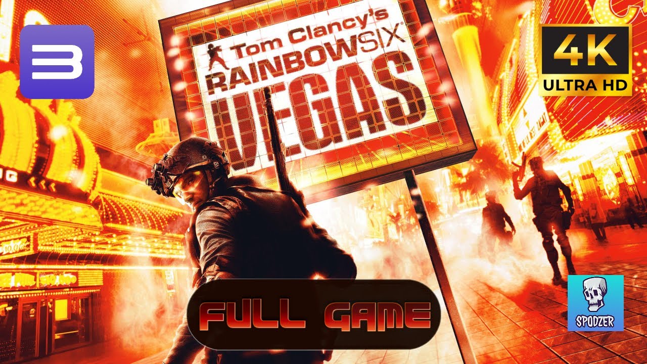 Rainbow Six: Vegas PS3[RPCS3] | FULL GAME Playthrough | 4K60FPS