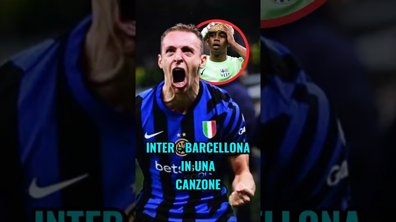 Inter-Barcellona in una canzone 🤩🔥