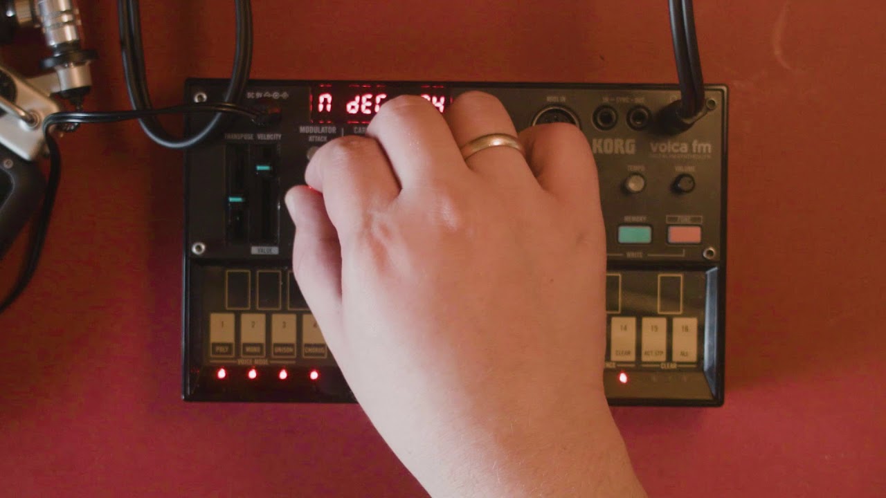 Korg Volca FM - Percussion Live (27.11.2018)