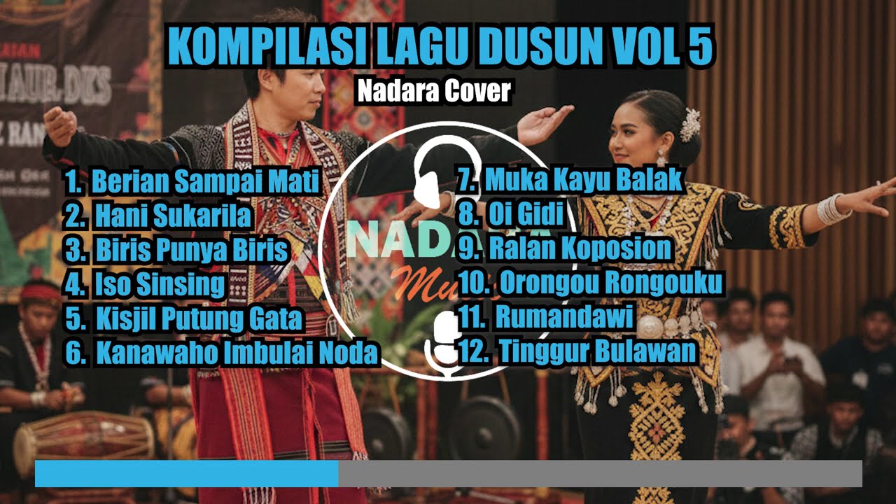 Vol 5 |  Kompilasi Lagu Sabahan Cover By Nadara