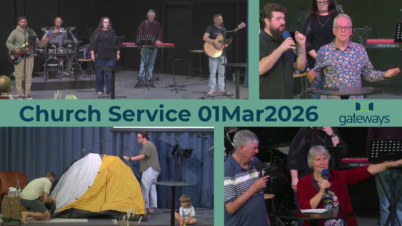 Gateways church service | 01Mar2026 | Enlarge the Place of your Tent