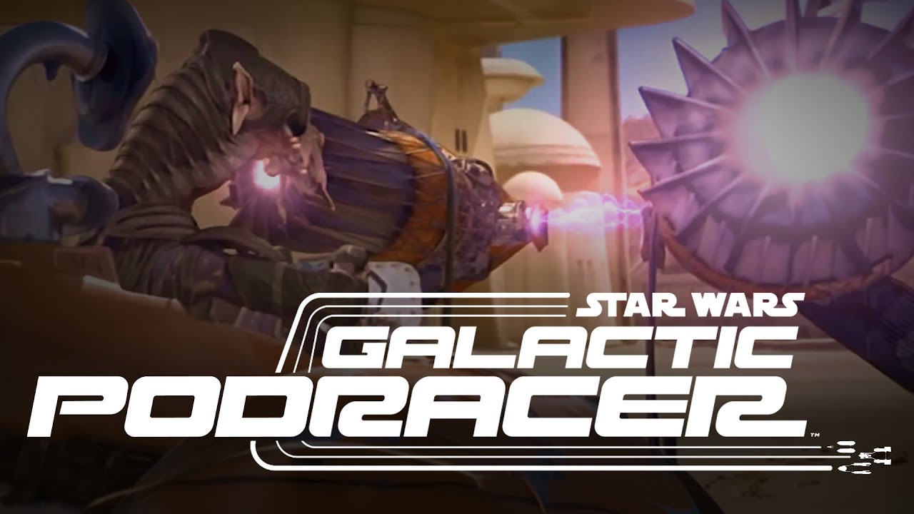 Star Wars: Galactic Racer, но с гонками на подах.