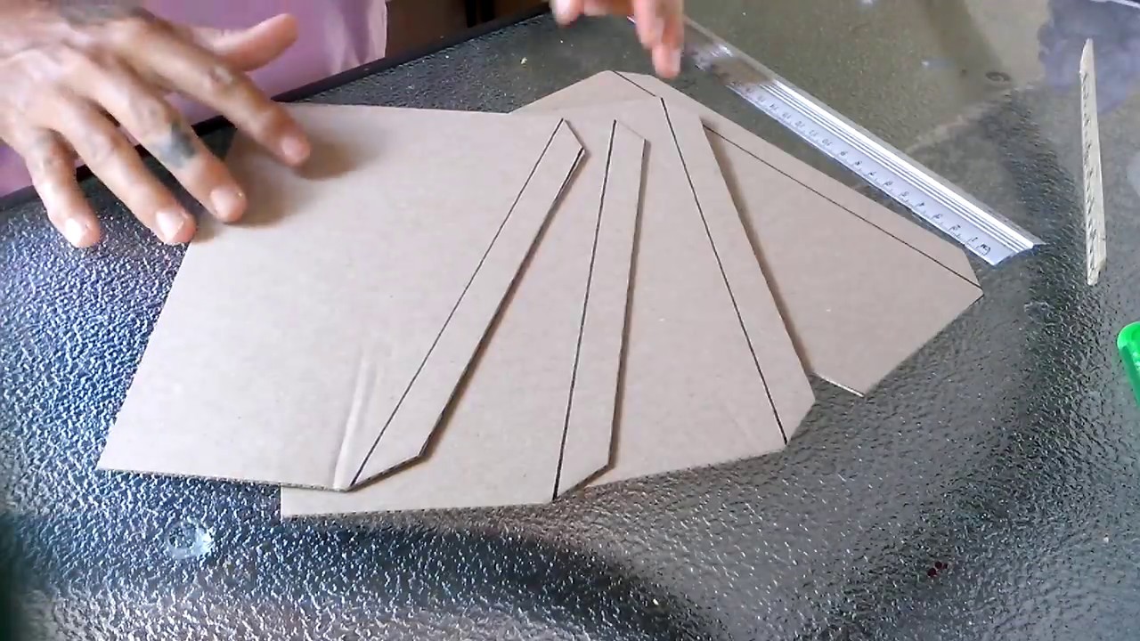 Passo a passo Vaso de Papelão