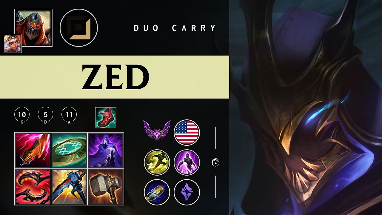 Zed ADC vs Kai'Sa - NA Master Patch 26.03