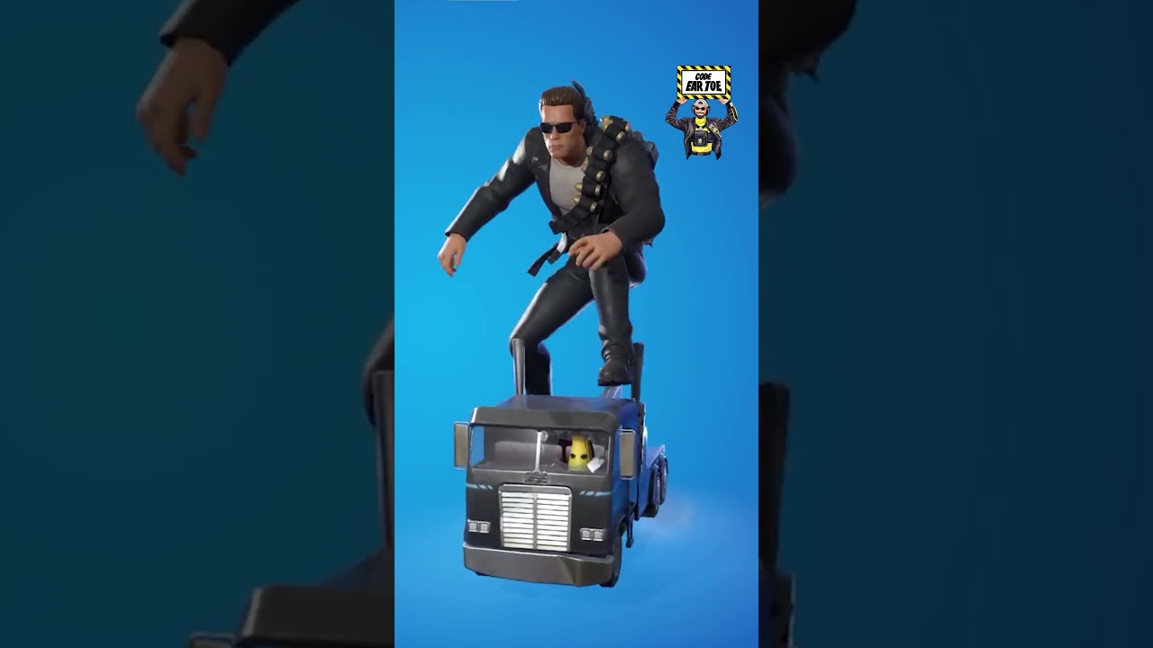 *NEW* THE TERMINATOR set gameplay in FORTNITE (Chapter 4 Season 3)