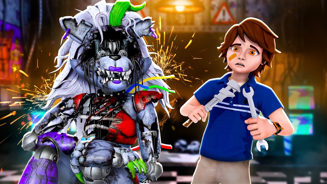 Gregory FIXED SHATTERED Roxanne Wolf?! in VRCHAT
