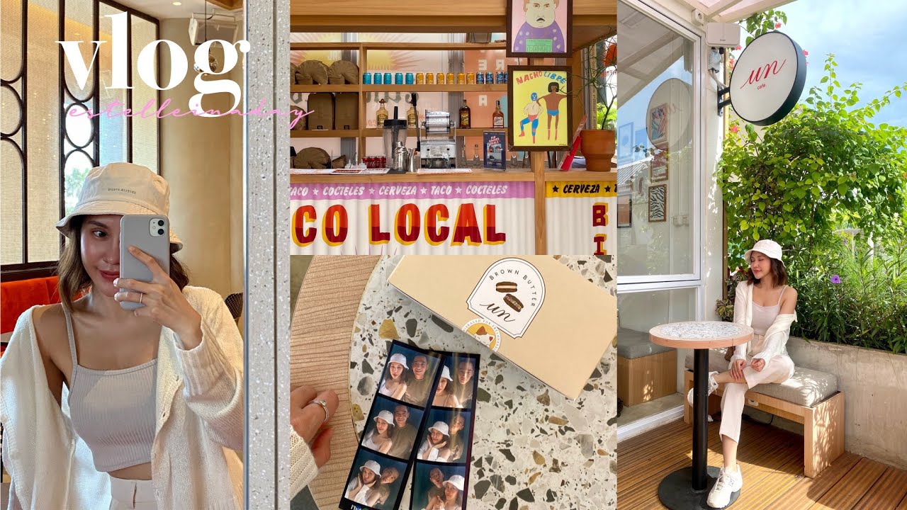 cafe hopping in Jakarta 🧁 urban farm PIK, mad milk bakery, living stone, new cafe kitsune🍵🦊 [ENG]