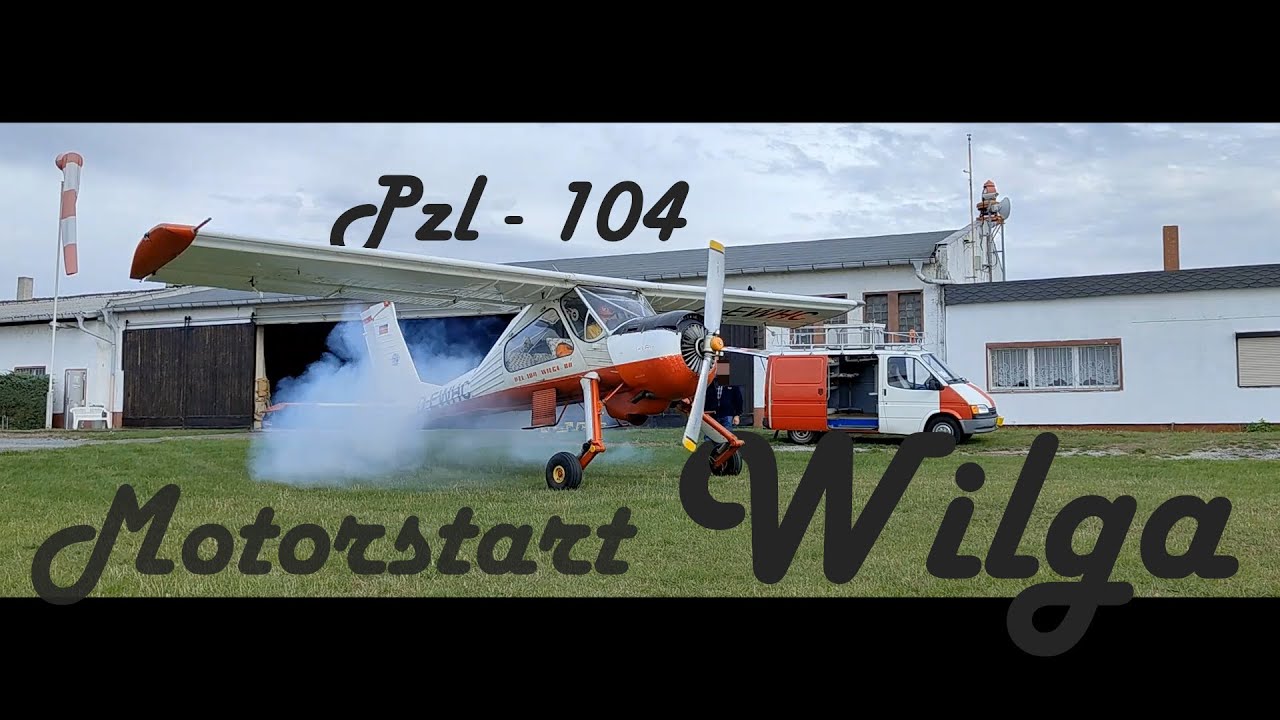 PZL-104 Wilga Motorstart