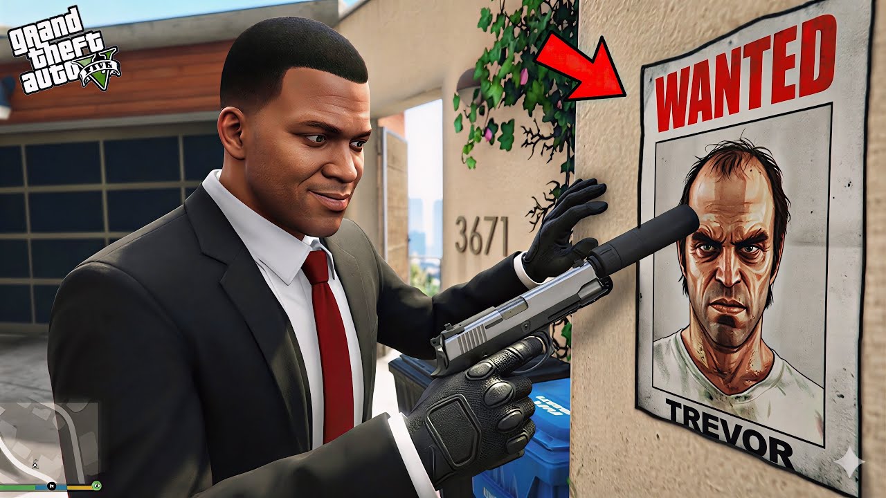 GTA 5 : Franklin Became HITMAN For One Day In Gta 5 ! (GTA 5 Mods)