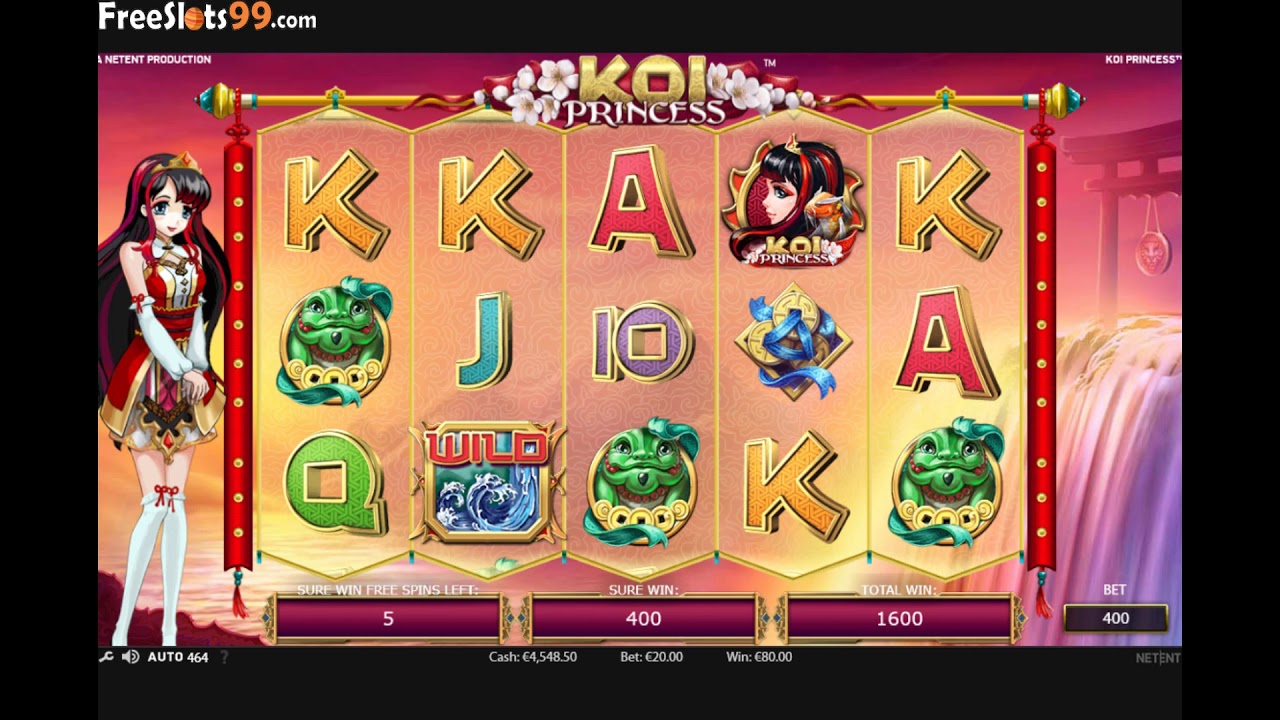 Koi Princess Slot BONUS GAME