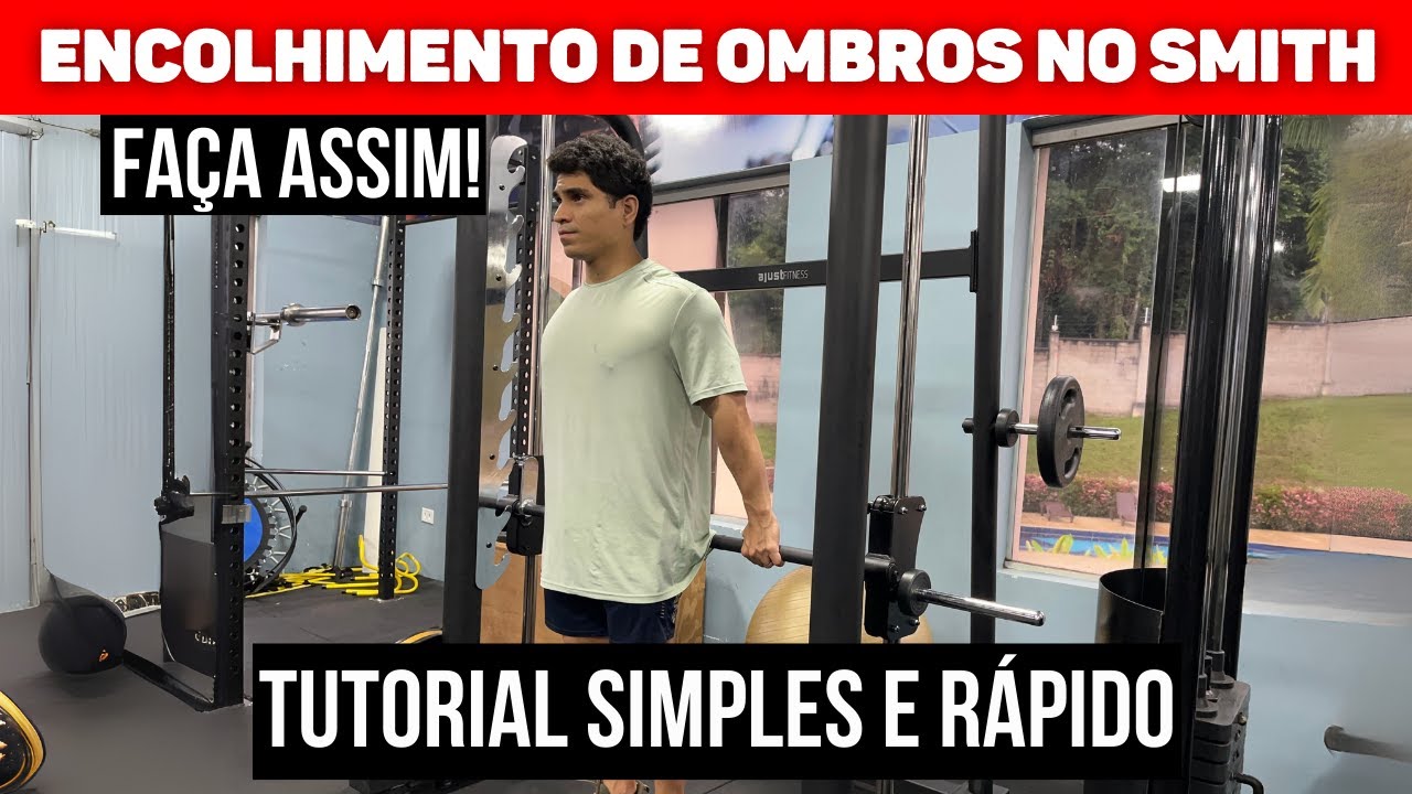 ENCOLHIMENTO POR TRÁS NO SMITH - COMO FAZER