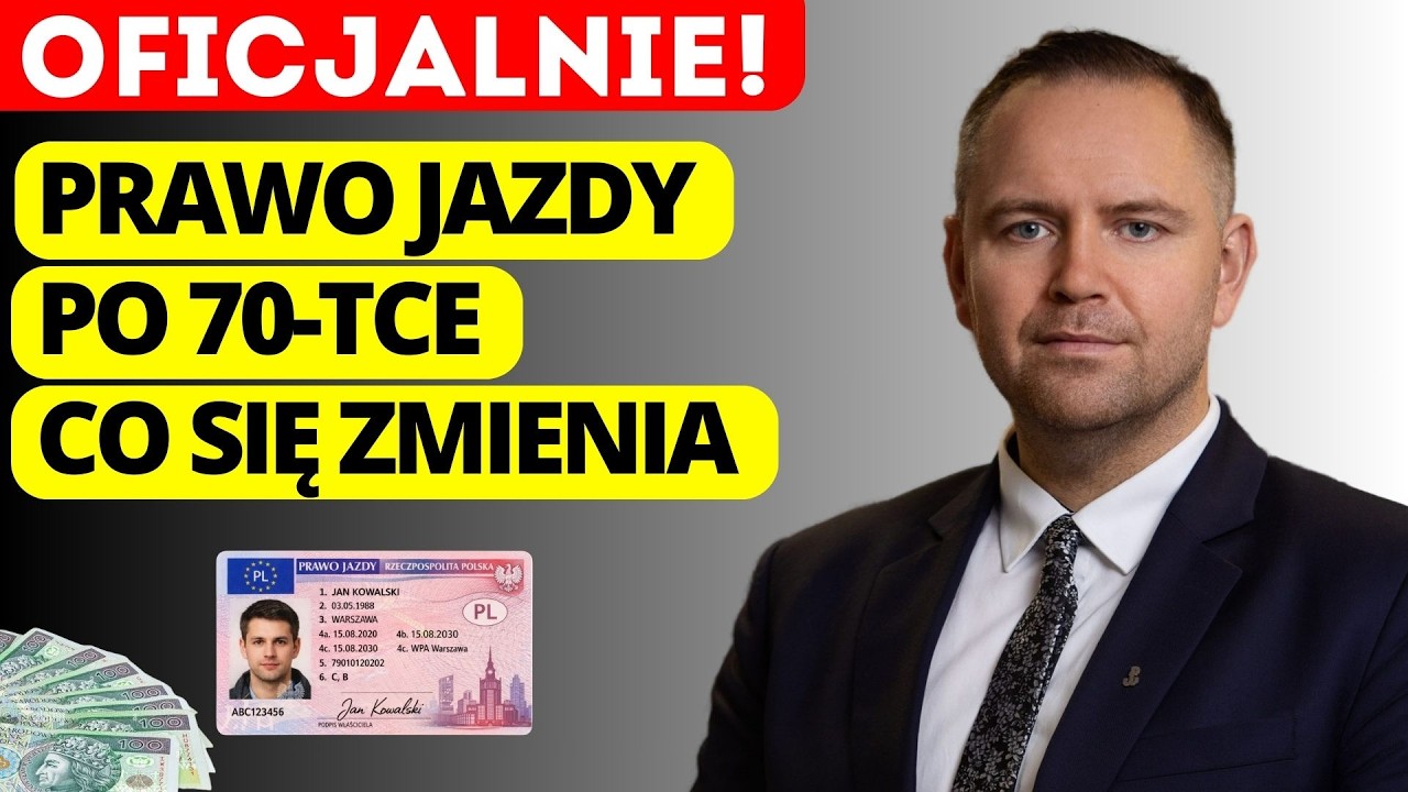 Prawo jazdy po 70. roku życia od 2026 – Zaskakujące zmiany, które musisz znać!