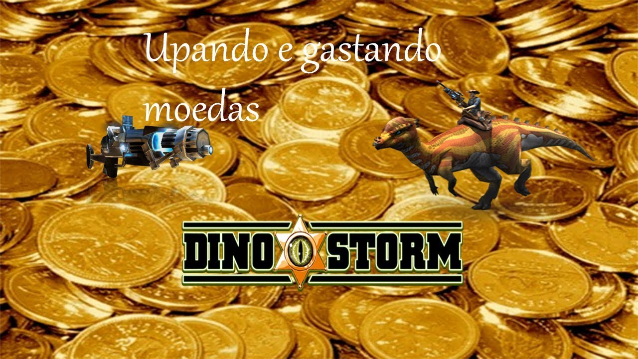 Dino Storm up 50 + gastando 60k de moeda